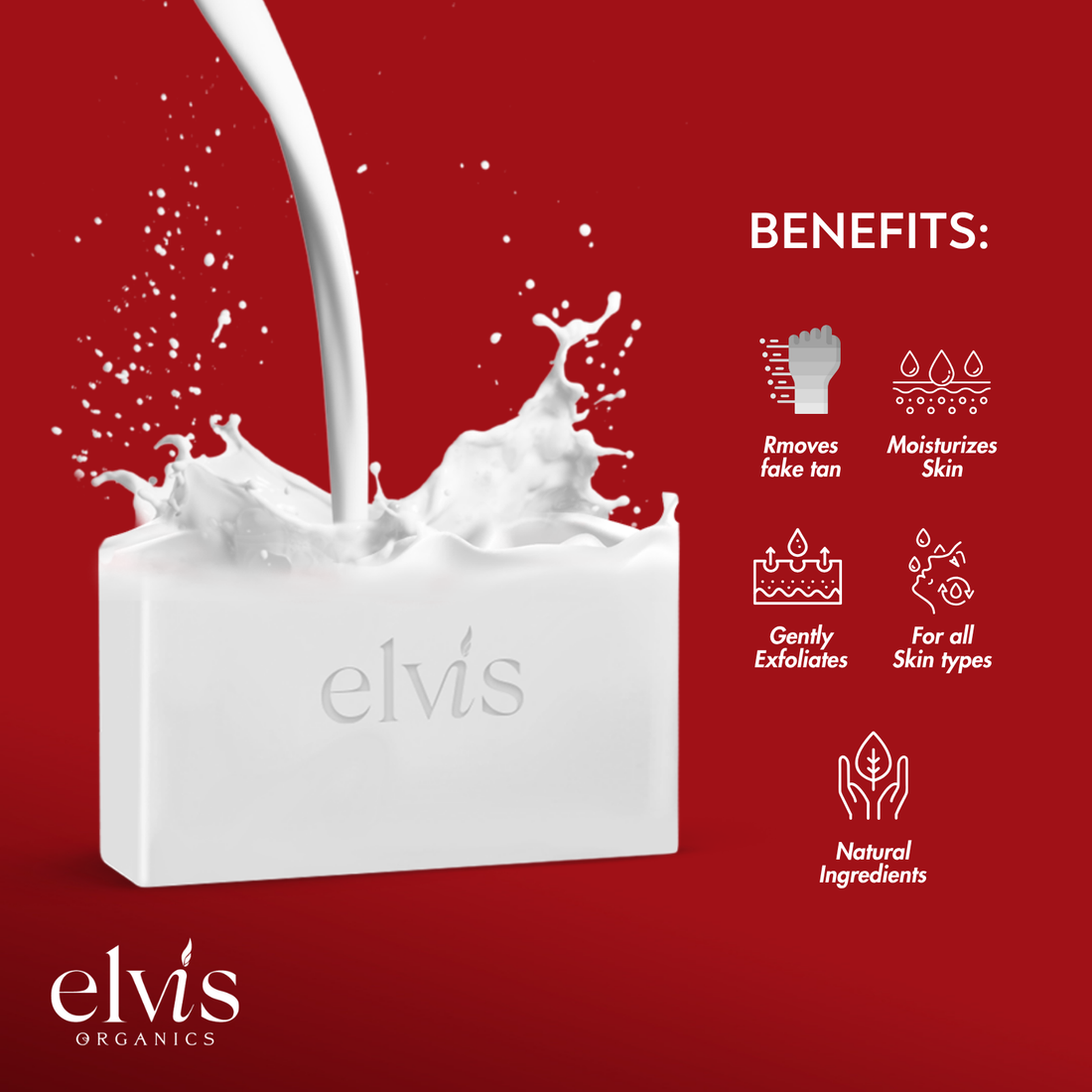 Elvis | Goat Milk Soap | 100% Natural | Gentle on All Skin Types