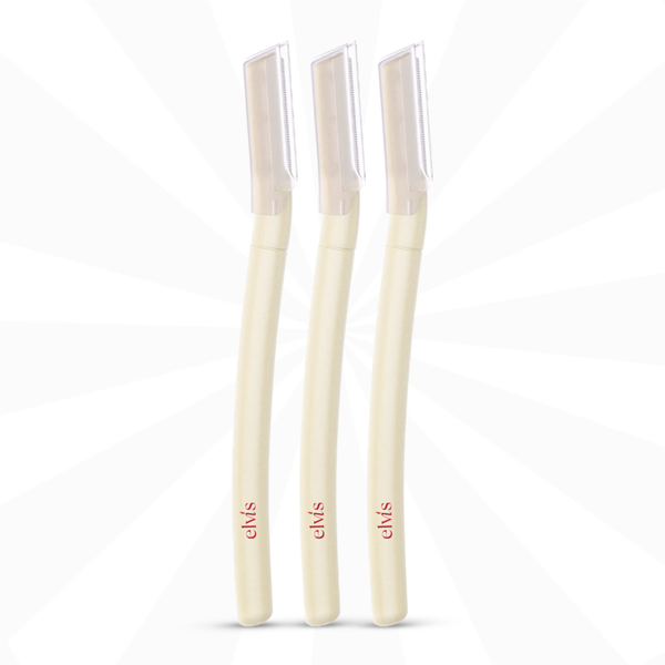 Elvis Facial Razor | Gentle Hair Removal | Safe Stainless Steel | Compact & Travel-Friendly
