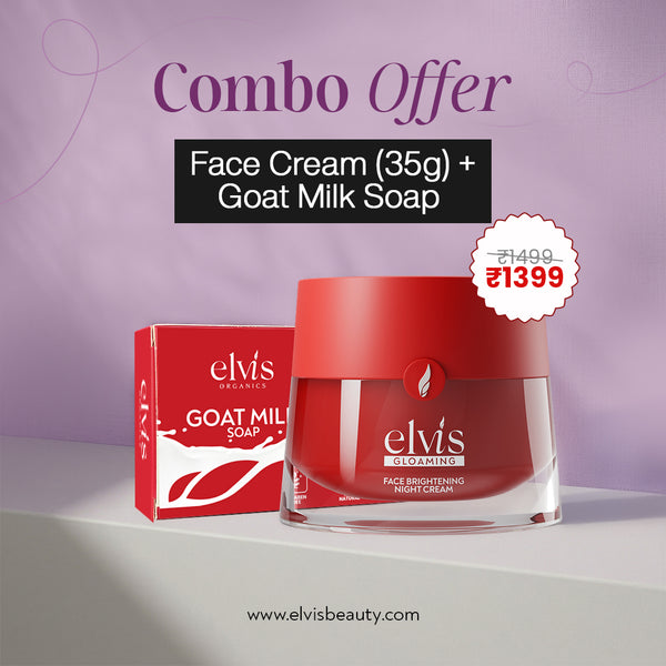 Combo Pack | Face Cream (35g) + Goat Milk Soap